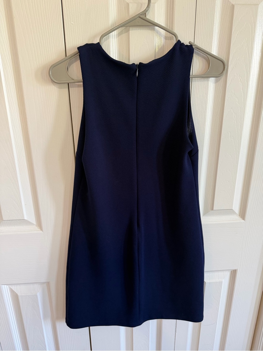 Lord & Taylor Design Lab Shift Dress Navy Size Small View 3